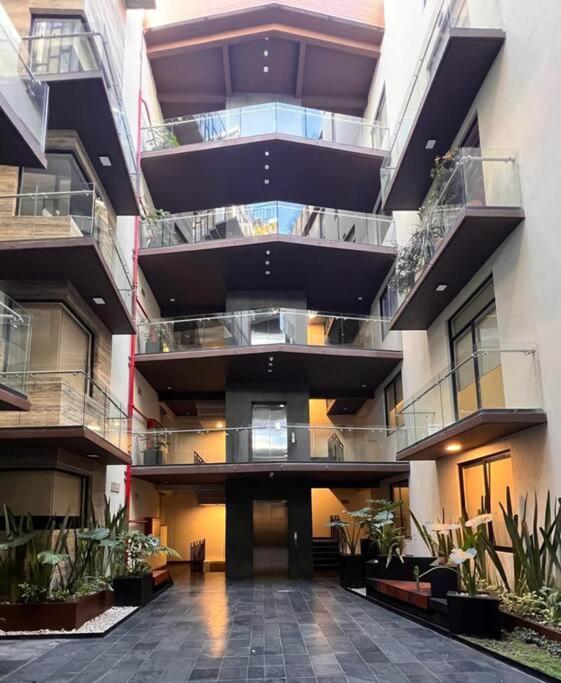 Departamento Nuevo En El Corazon De La Condesa Cidade do México Exterior foto